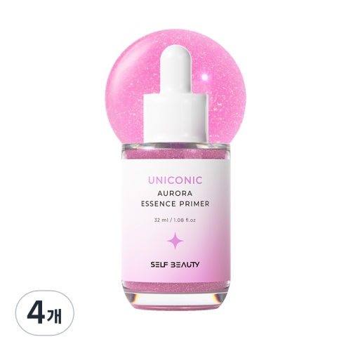 셀프뷰티 유니콘 오로라 에센스 프라이머 32ml (4개)_이미지