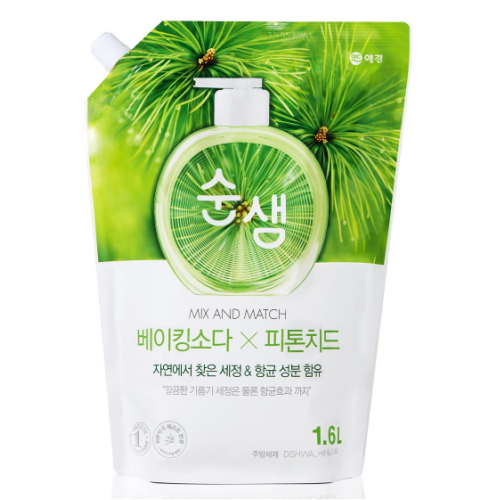 순샘 베이킹소다 피톤치드 리필 1.6L (3개)_이미지