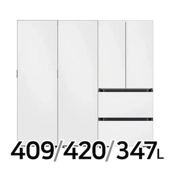 삼성전자 비스포크 키친핏 코타 RR40C7805AP + <b>RK70F42M2A</b> + RZ34C7805AP (화이트)