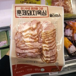 영농조합법인시케이푸드 노랑오리 훈제 돼지 목심 슬라이스 400g