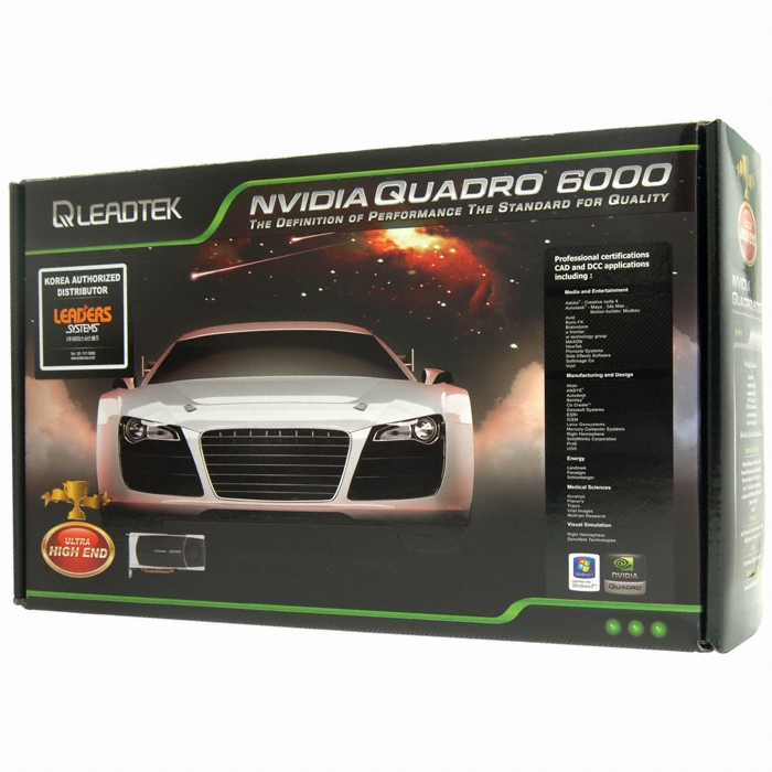 NVIDIA 쿼드로 6000 6GB 리더스시스템즈_이미지