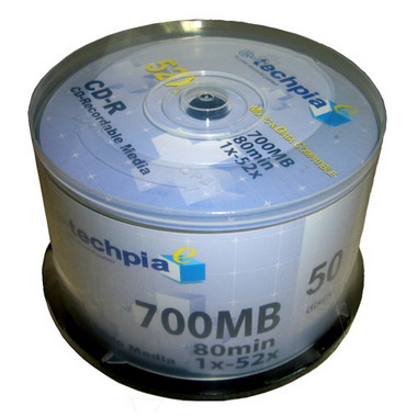 ��������Ÿ CD-R E-Techpia 700MB 52x ���� 50��