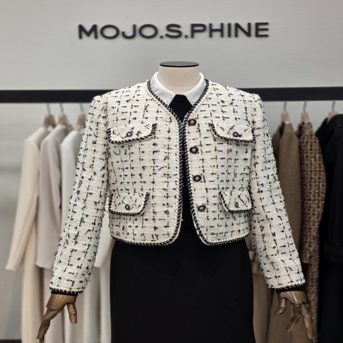 모조에스핀 여성 팬시소재 더블포켓 자켓 S261MSF001