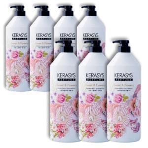 애경 케라시스 스위트&플라워리 퍼퓸 샴푸 1000ml (7개)