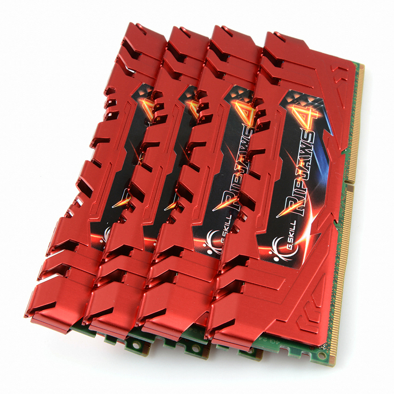 G.SKILL DDR4-2666 CL15 RIPJAWS4 RR 패키지 병행수입 (16GB(4Gx4))_이미지