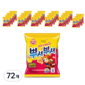 오뚜기 뿌셔뿌셔 떡볶이맛 90g (72개)