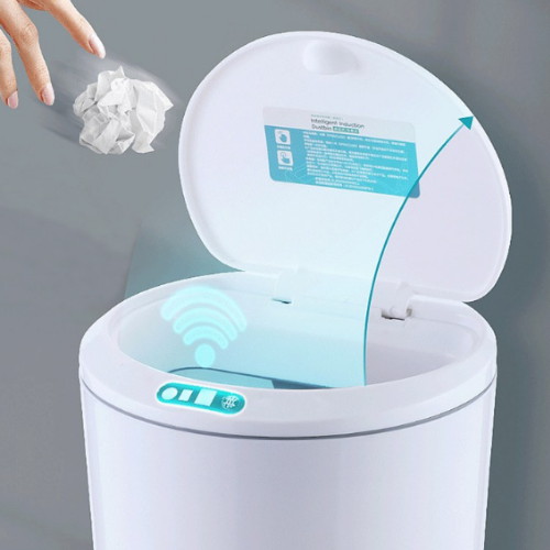 오피스디포 리빙 100 스마트 자동센서 휴지통 5L (LV-6005)_이미지