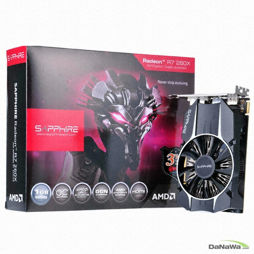 SAPPHIRE 라데온 R7 260X OC V2 D5 2GB_이미지