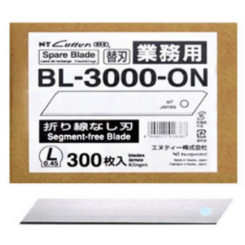 NT커터 BL-3000-ON 빗금 없는 컷터 칼날_이미지