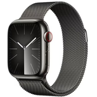 APPLE <b>워치</b> 시리즈<b>9</b> 41mm Cellular 그래파이트 스테인리스 스틸