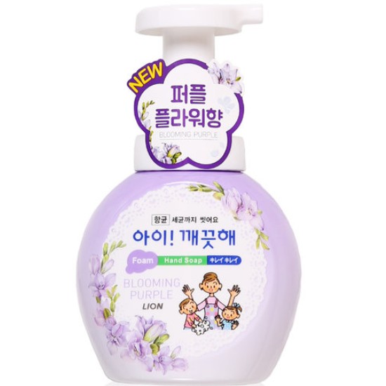 아이깨끗해 블루밍퍼플 항균 폼 핸드 솝 250ml (8개)_이미지