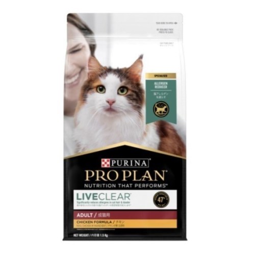 퓨리나 캣 프로플랜 리브클리어 어덜트 1.5kg