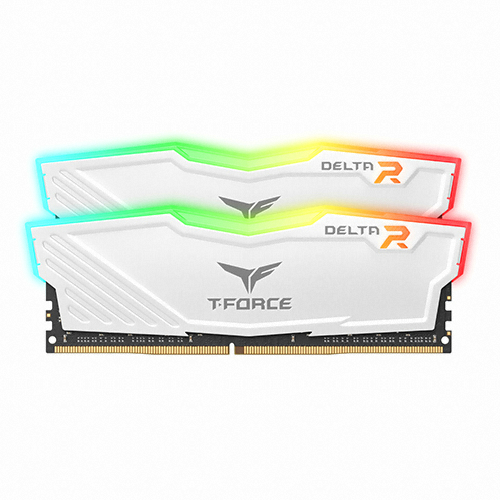 TeamGroup T-Force DDR4-2666 CL16 Delta RGB 화이트 패키지 서린 (16GB(8Gx2))_이미지