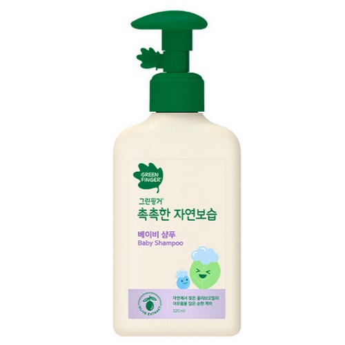 그린핑거 촉촉한 자연보습 베이비 샴푸 320ml