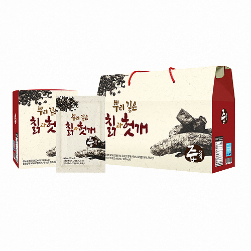 굿모닝비엔에프 즙쟁이 뿌리 깊은 칡과 헛개 80ml 30포 (1개)_이미지