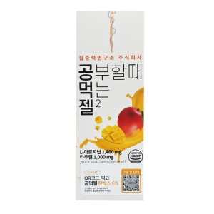  콜마비앤에이치 공부할때 먹는 젤2 10포 [3개]