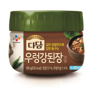 CJ제일제당 다담 우렁 강된장 양념 500g (12개)_이미지