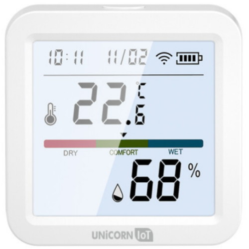 서진네트웍스 UNICORN IoT 스마트 온습도계 TS-H9이미지입니다. 누르면 해당 게시물로 새창이동합니다.