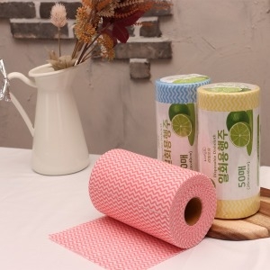 빨아쓰는 일회용 행주 1롤(총50매)