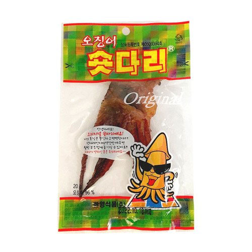 한양식품 오징어 숏다리 20g (10개)