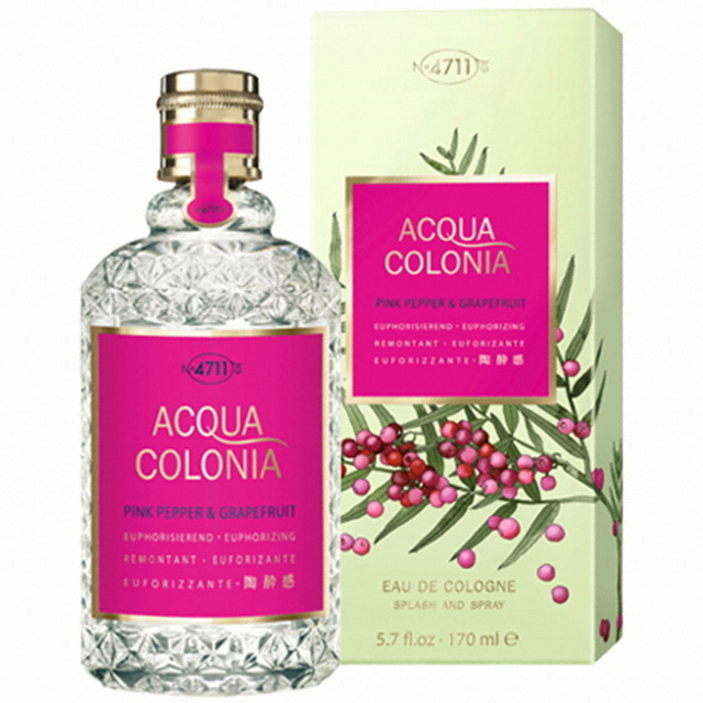 4711 아쿠아 콜로니아 핑크 페퍼 앤 그레이프플룻 EDC (170ml)