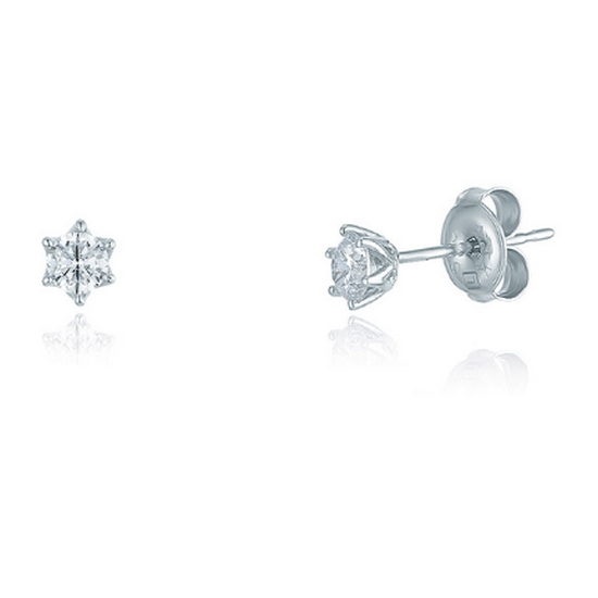 이랜드 로이드 14K 다이아몬드 세팅 1부 귀걸이 (0.1ct) LEF24006D