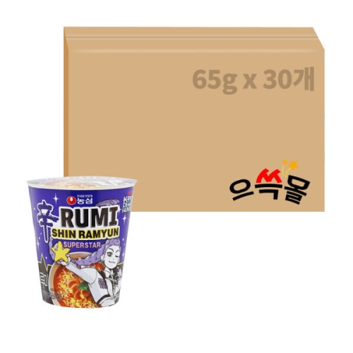 농심 신라면 슈퍼스타컵 65g (30개)_이미지