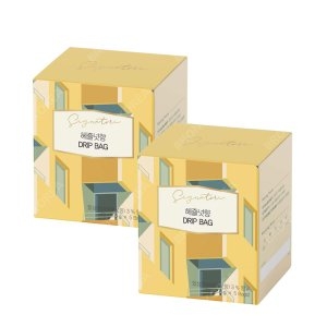 롯데웰푸드 칸타타 원두커피 티백 일회용/ 헤이즐넛 드립커피 5T 2개_이미지