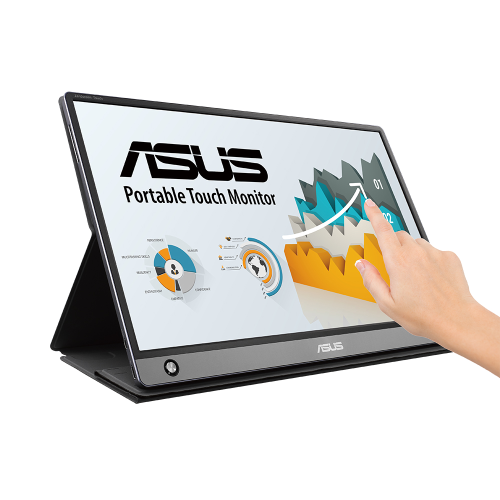 ASUS ZenScreen MB16AMT 터치 휴대용