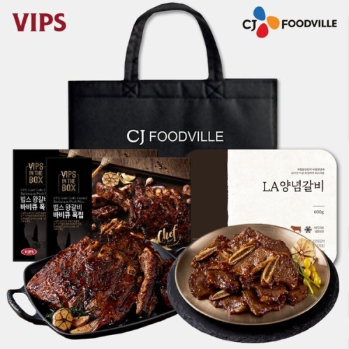 CJ푸드빌 빕스 갈비 한상 선물세트 1호