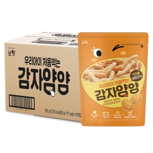 우리아이 처음먹는 감자얌얌 과자 감자맛 35g 35ml 10개