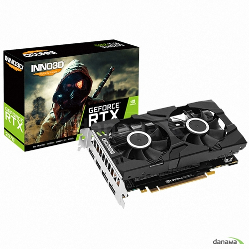 INNO3D 지포스 RTX 2070 D6 8GB 백플레이트