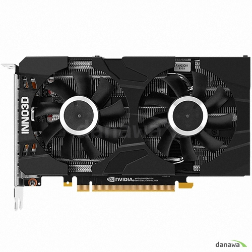 INNO3D 지포스 RTX 2070 D6 8GB 백플레이트_이미지