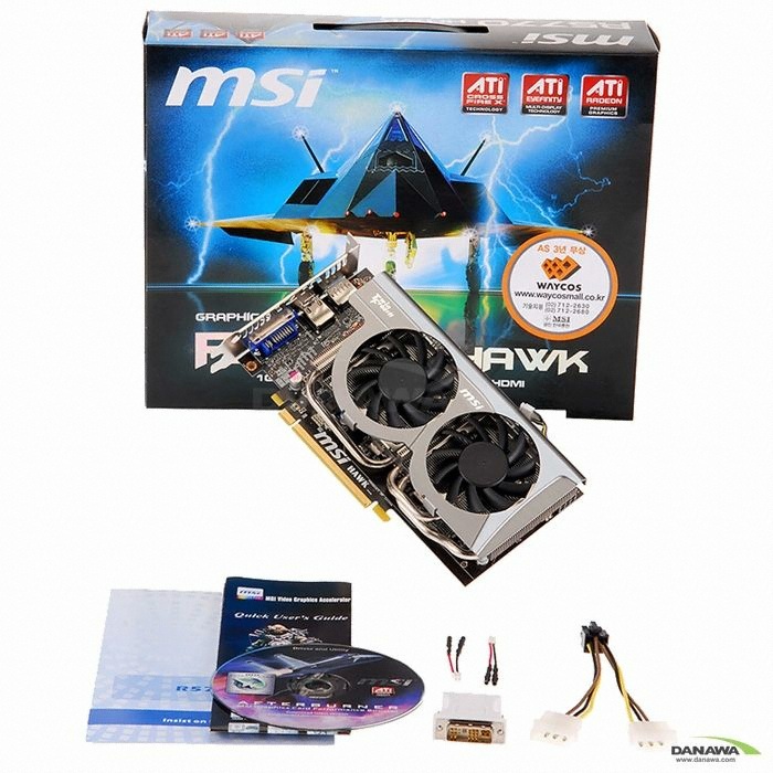 MSI 라데온 HD 5770 R5770 Hawk 1GB_이미지