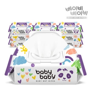 베이비베이비 데일리 물티슈 캡형 110매