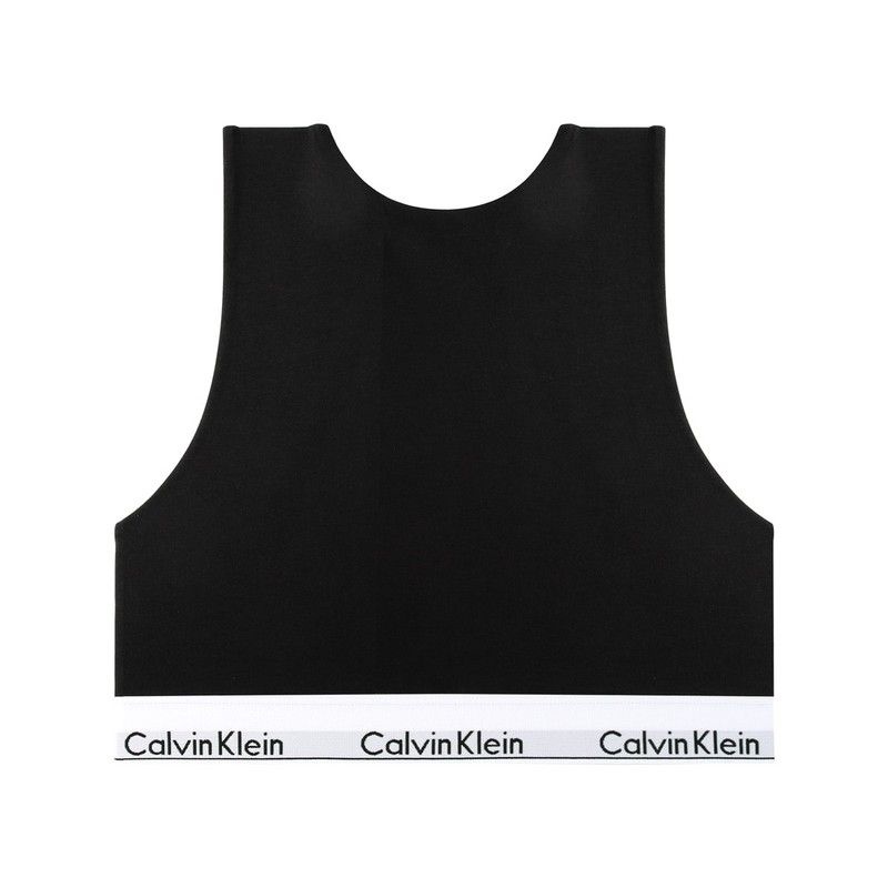 캘빈클라인언더웨어 CK 여성 모던 코튼 AF 하이넥 탑 브라렛 QF7626 BLACK1135103_이미지