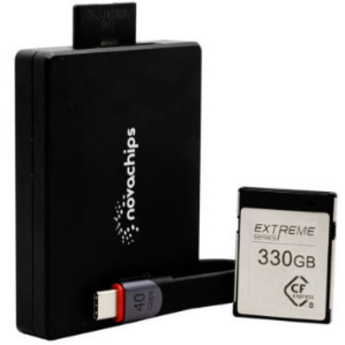 노바칩스 USB 3.2 콤보형 맥세이프 카드리더기