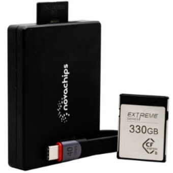 노바칩스 USB 3.2 콤보형 맥세이프 카드리더기