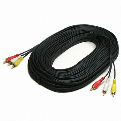 라이트컴 COMS RCA 3선 케이블 (AV0631, 15m)_이미지