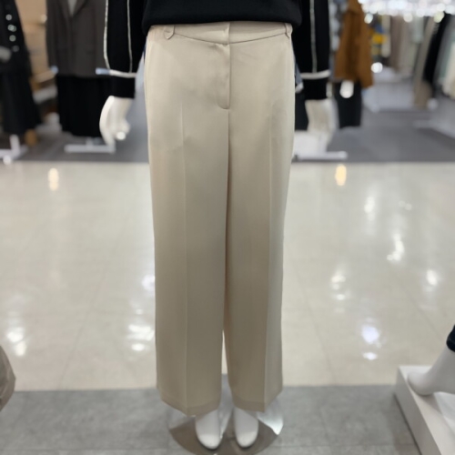 스위트숲 패플 엔느 뒷밴딩 롱레그핏 와이드 정장팬츠 OC3LPQ1_이미지