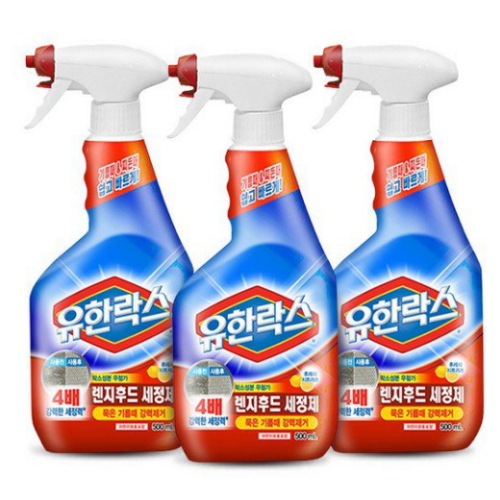 유한락스 렌지후드 세정제 500ml (3개)_이미지