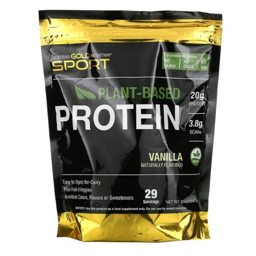 스포츠 식물성 프로틴 바닐라맛 907g (해외)