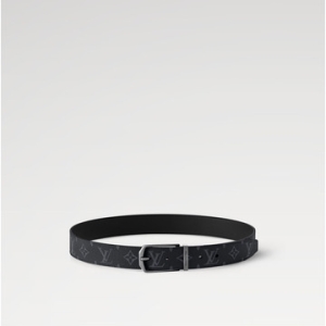 루이비통 국내A/S가능 슬렌더 모노그램 리버시블 35mm 남성 양면 벨트 M4112V_이미지