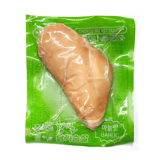 푸드원 훈제 닭가슴살 마늘맛 100g (100개)_이미지