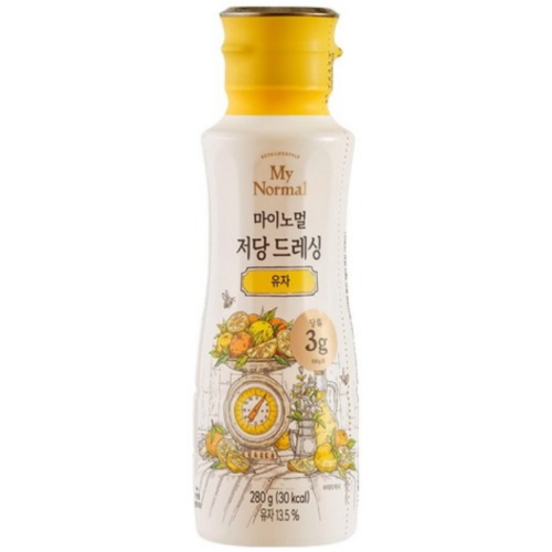 마이노멀 저당 드레싱 유자 280g (1개)_이미지