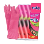 마미손 고무장갑 뉴밴드 (대) (10켤레)
