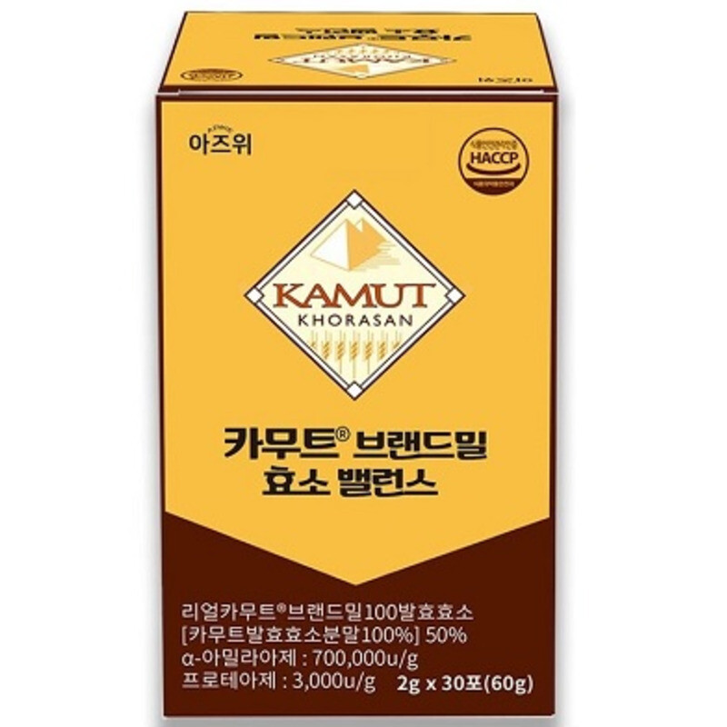 아즈위 카무트 브랜드밀 효소 밸런스 30포