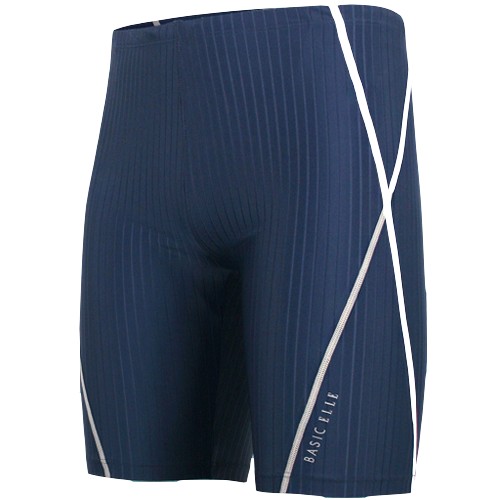 베이직엘르 BEZ-R405N 남성 선수용 5부 수영복_이미지