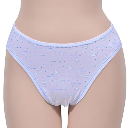항균항취 청소년 주니어 팬티 구름별 예쁜 아동 WD6C6B7