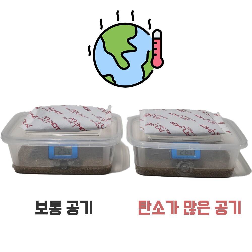 프로보 미래과학 환경교육 지구온난화 온실효과실험(디지털온도계)